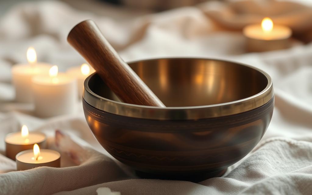 Tibetan singing bowl